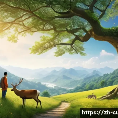 대순진리회 창립자의 생애 - **Prompt for 天地公事 (Harmony of Heaven, Earth, and Humanity):**
    "A breathtaking panoramic view of ...